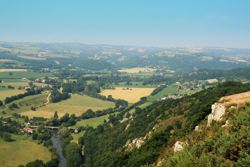 Camping Des Rochers Des Parcs Clécy Exteriér fotografie